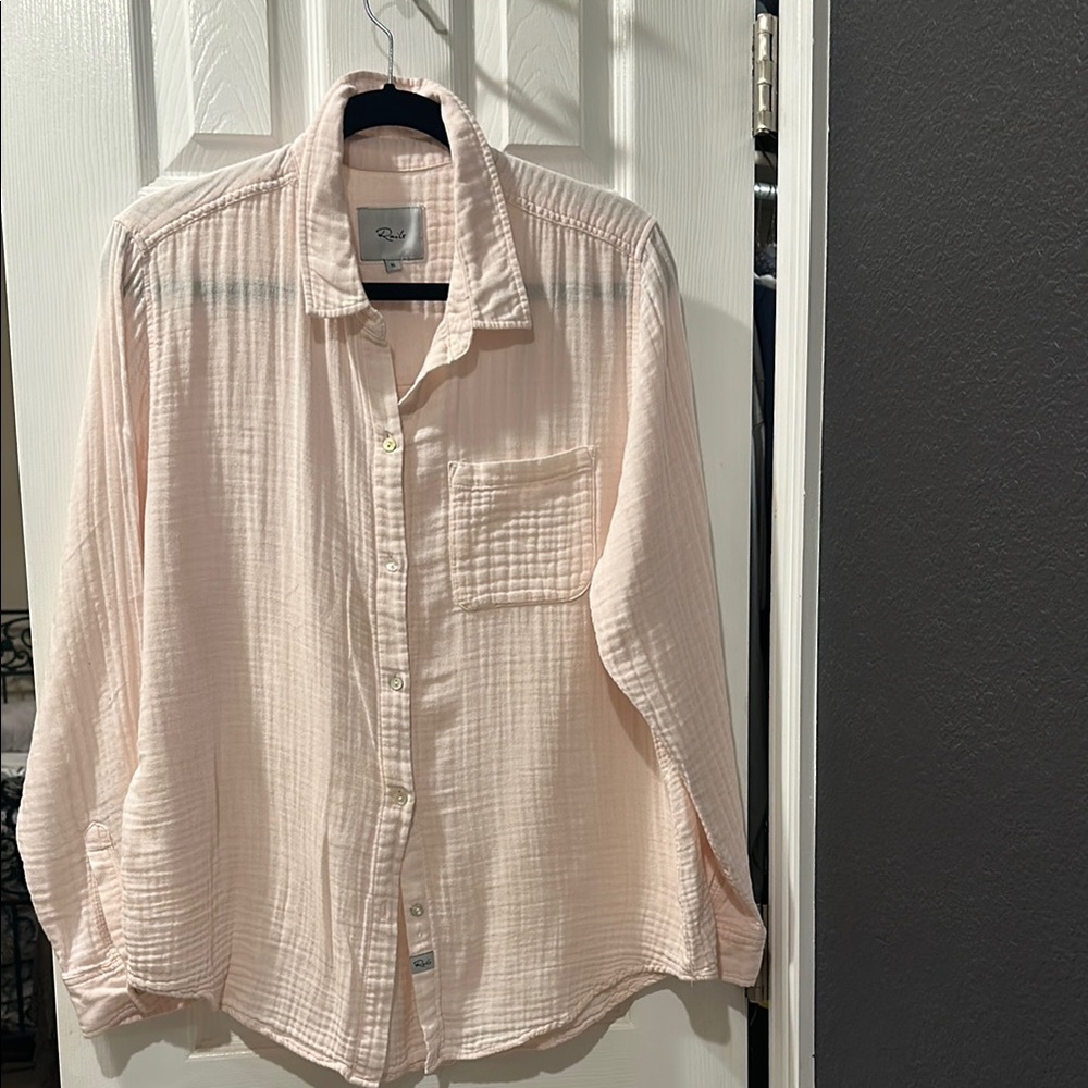 Rails Pink Button Down Shirt